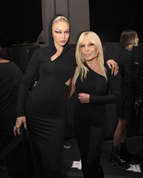 versace donatella intervista|donatella versace instagram comment.